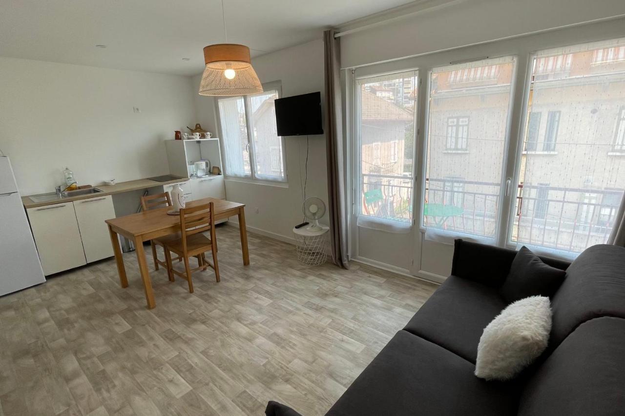 Le Bout Du Lac Studio Renove Avec Balcon Et Vue Sur La Montagne Annecy Eksteriør billede